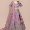 Buy twilight velvet embroidered lehenga online