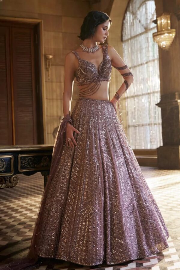 Light pink choli Designer choli