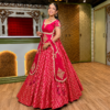 Buy Rani Pink Embroidered Lehenga Choli Online in USA