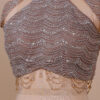 Royal Brown Pearl Embroidery