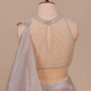 Beige Jimmy Choo Lehenga in USA - Back View